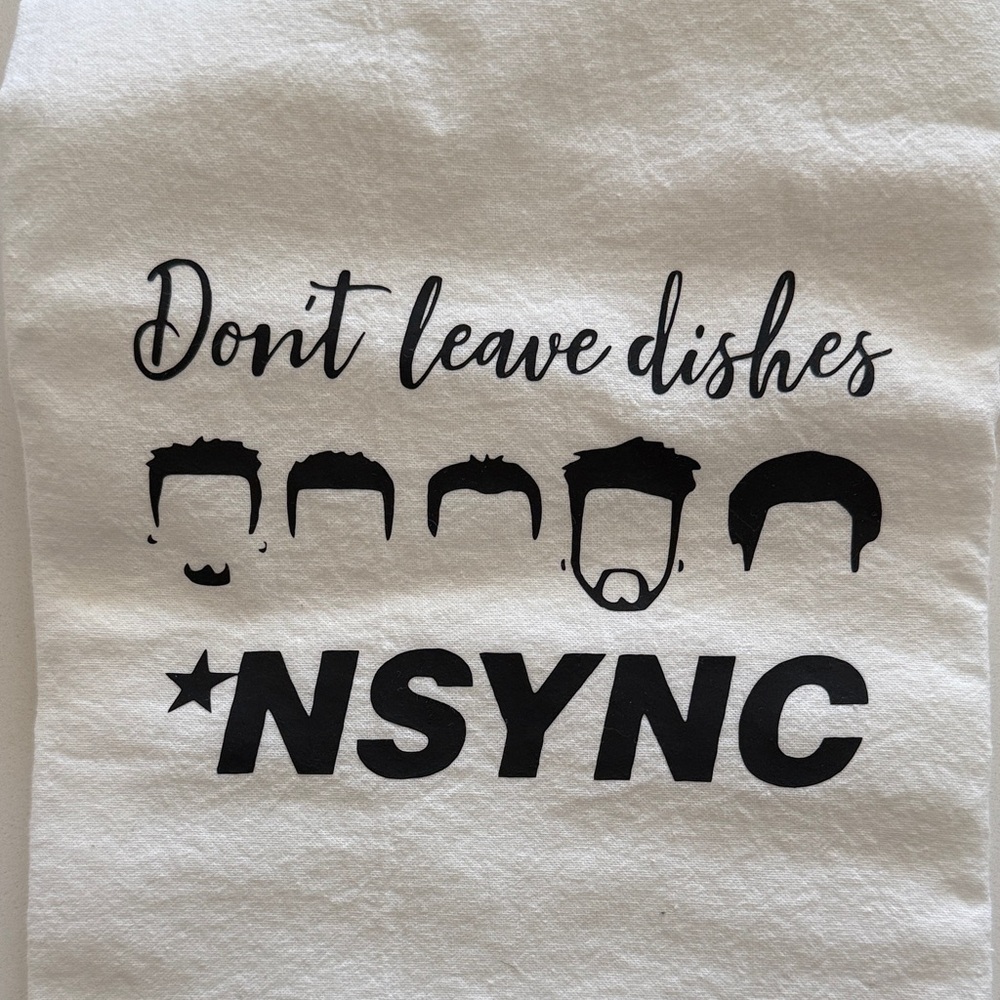 NSYNC Kitchen Towel